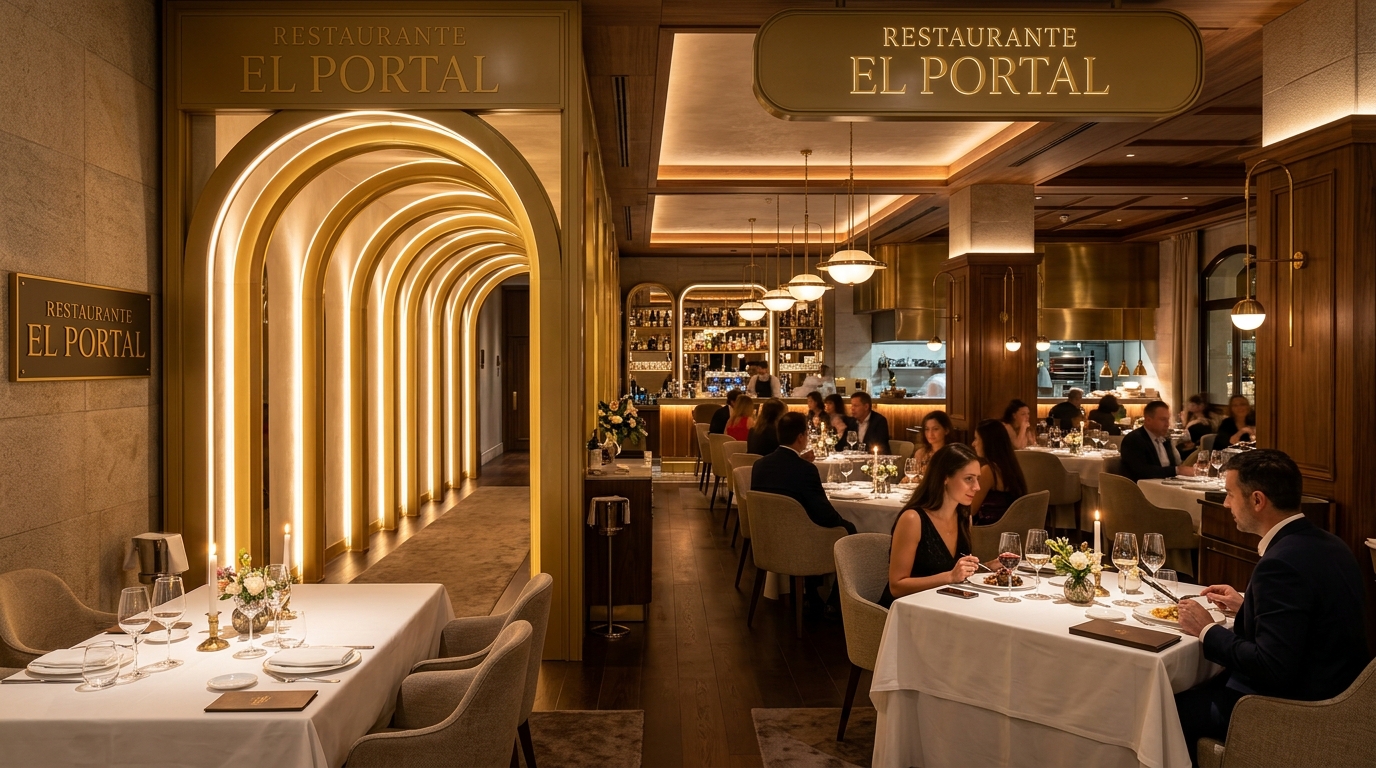 Interior Restaurante El Portal